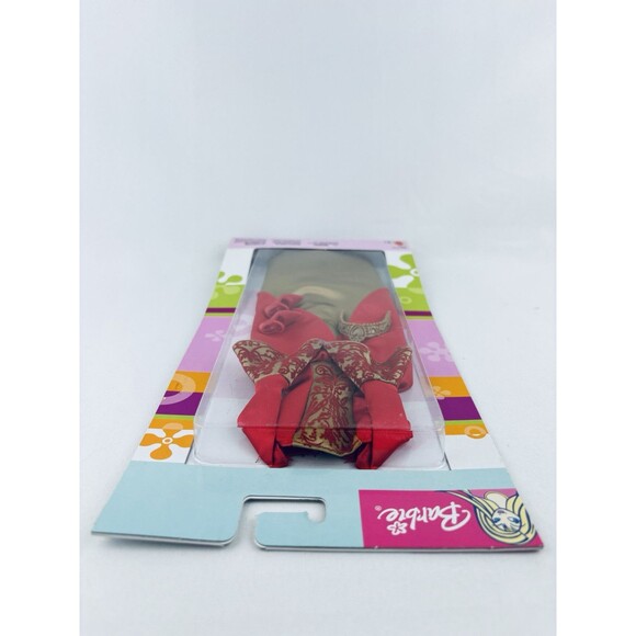 2003 Barbie Doll Royal Circle Fashion Red And Gold Princess Dress C1357 - Picture 7 of 9